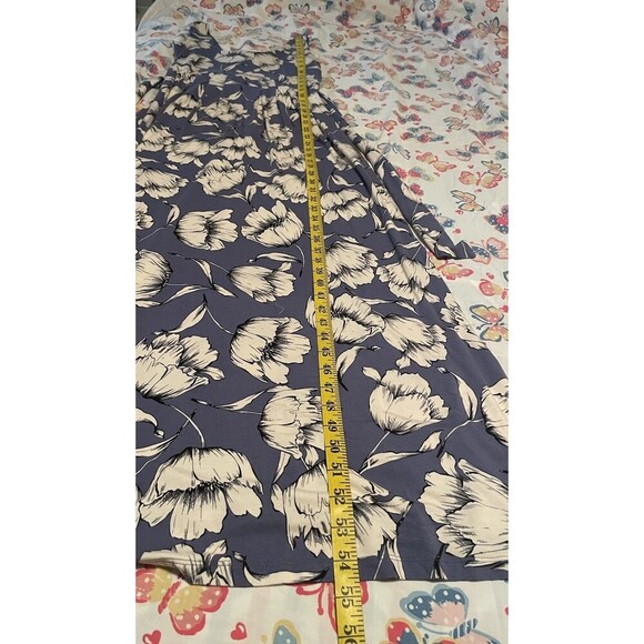 A Pea in the Pod Maternity Dress Maxi Purple Floral Small - Picture 13 of 13